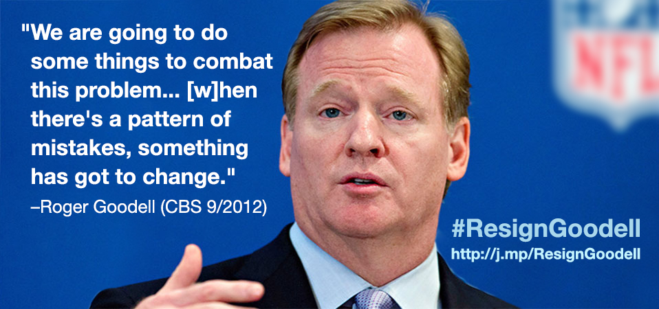 Roger Goodell Quote Graphic