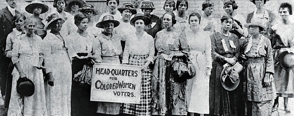 Honoring the Role of Women of Color in the Suffrage movement.