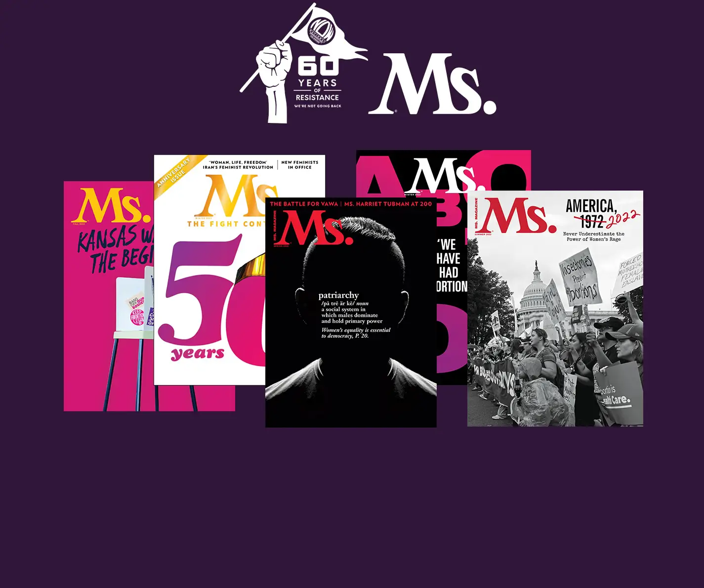 SUPPORT NOW. GET Ms. Magazine.